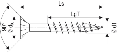 Afbeeldingen van SPAX Spaanplaatschroef multikop VZ PZ2 deeldraad