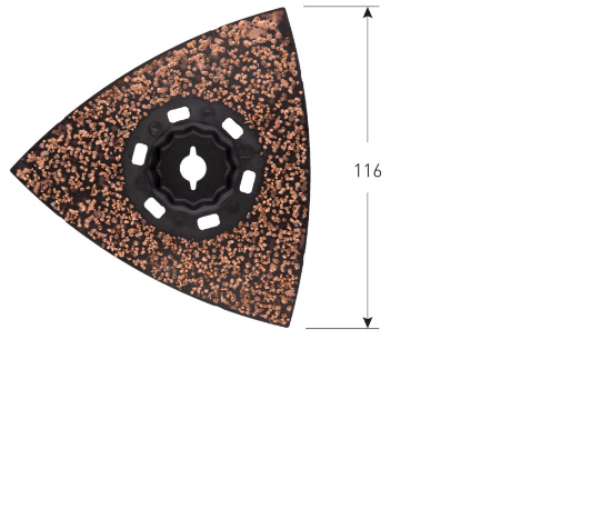 Afbeeldingen van ROTEC Schuurplateau Starlock-Max MOF 116K2 HM-Riff 116MM