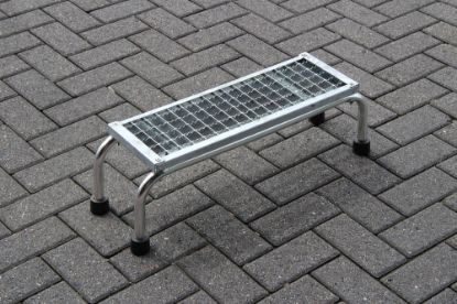 Afbeeldingen van ASC Montagetrap 1 treeds met rooster 20,5X30X59,5CM