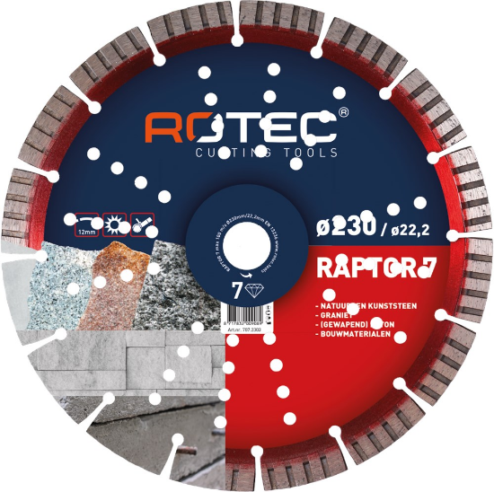 Afbeeldingen van ROTEC Diamantzaagblad K12 300X3,2X30,0MM