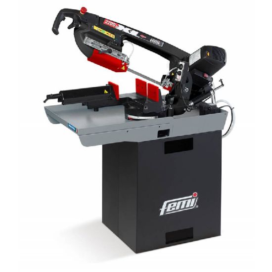 Afbeeldingen van FEMI Bandzaagmachine 2200DAXL 2140MM + voet enkele fase automatische toevoer
