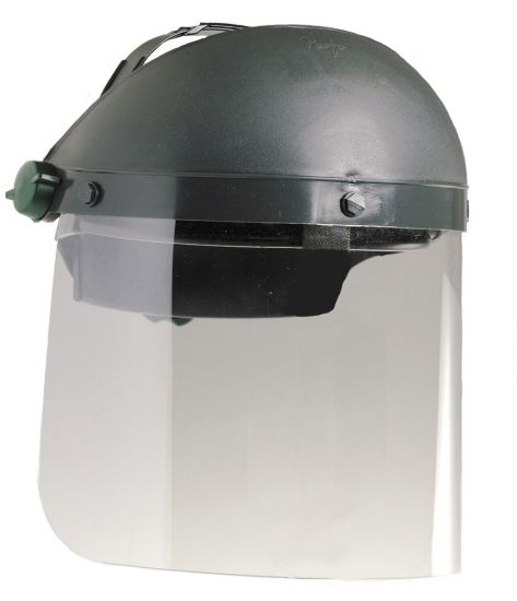 Afbeeldingen van Gelaatsscherm Perfo-B blank 18CM