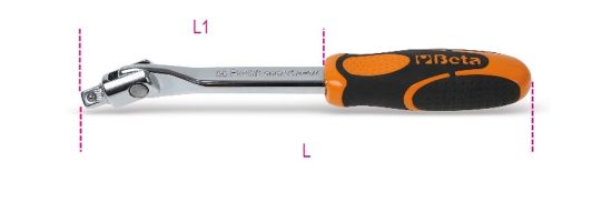 Afbeeldingen van BETA Handgreep ¼" kniegewricht 900/35A