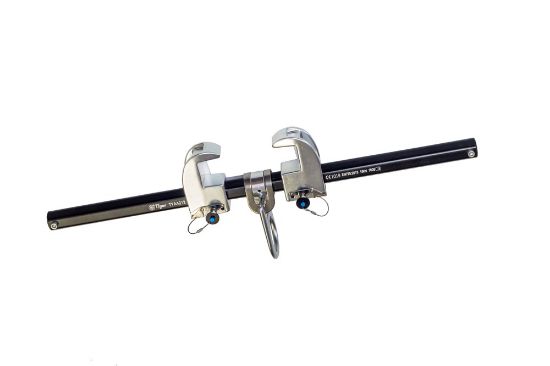 Afbeeldingen van ELLERsafe Balkenklem ALU EN-795-B horizontaal 63,5-300MM