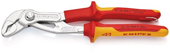 Afbeeldingen van KNIPEX Waterpomptang COBRA VDE TT 8726250T 250MM