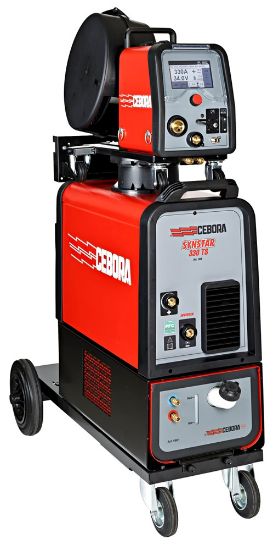 Afbeeldingen van CEWELD Lasapparaat MIG Synstar 330/TS inclusief toebehoren