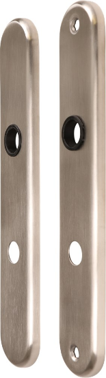 Afbeeldingen van OXLOC Langschild vrij/bezet ovaal-model RVS 8X72MM