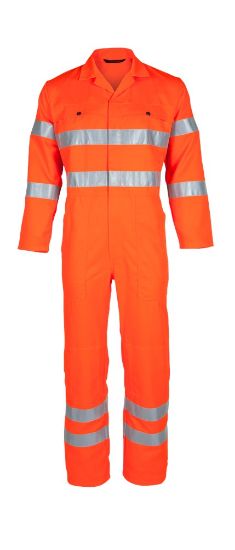 Afbeeldingen van Overall 2404 fluor oranje 46