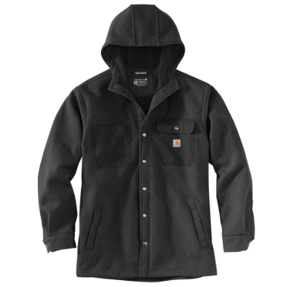 Afbeeldingen van CARHARTT Overhemd jas wind- en regenbestendig 105022 zwart heather 2XL