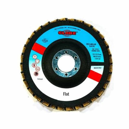 Afbeeldingen van GLOBE Lamellenschijf G2822 RVS Z40 125X22,2MM