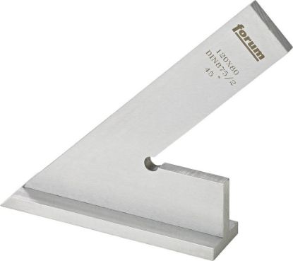 Afbeeldingen van FORUM Verstekhaak 45° met aanslag speciaal staal 120X80MM