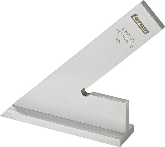 Afbeeldingen van FORUM Verstekhaak 45° met aanslag speciaal staal 150X100MM