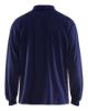 Afbeeldingen van BLÅKLÄDER Polo piqué vlamvertragend met lange mouwen 3374 marineblauw 2XL