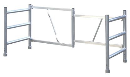 Afbeeldingen van Vouwopbouwframe 75CM 3 sporten