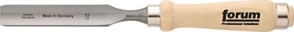 Afbeeldingen van FORUM Holbeitel met houten heft 10MM