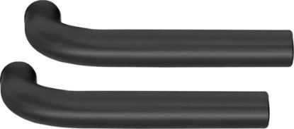 Afbeeldingen van OXLOC Deurkruk L-model RVS zwart 37-56MM