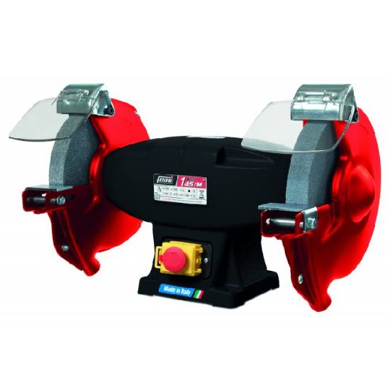 Afbeeldingen van FEMI Werkbankslijpmachine 143/M EVO 1100W drie fasen + slijpschijven