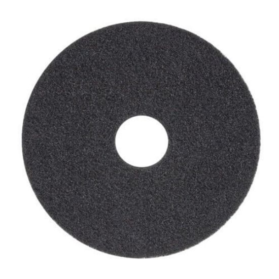 Afbeeldingen van OVERMAT schuurpad dun 16" zwart