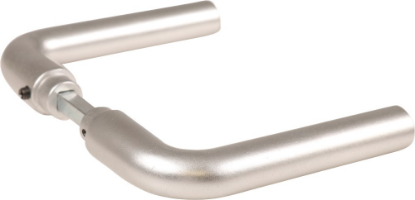 Afbeeldingen van OXLOC Deurkruk gebogen model Lyon aluminium F1 38-46MM