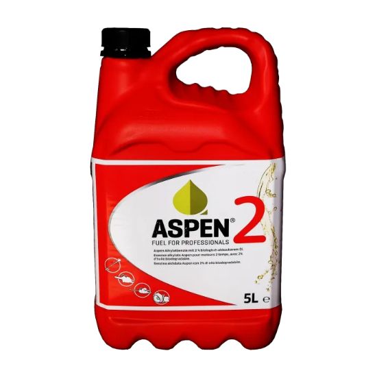 Afbeeldingen van ASPEN Alkylaatbenzine 2 Rood 5L