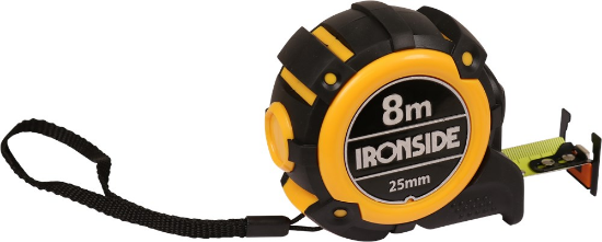 Afbeeldingen van IRONSIDE Rolmaat rubber 25MM 8M