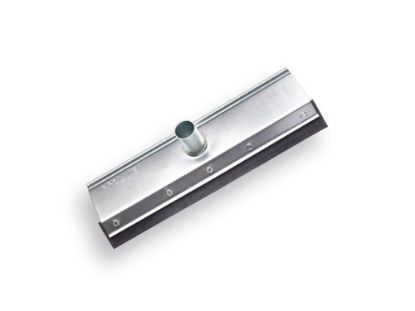 Afbeeldingen van PROLINE Mestschuiver recht 40CM verzinkt met canvas rubber