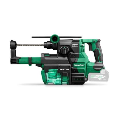 Afbeeldingen van HIKOKI DH3628DA W3Z  ACCU BOOR-BREEKHAMER SDS PLUS 36V, BL, 3,2J, MV, RFC, EXCLUSIVE in HSC III, incl. stofafzuigunit