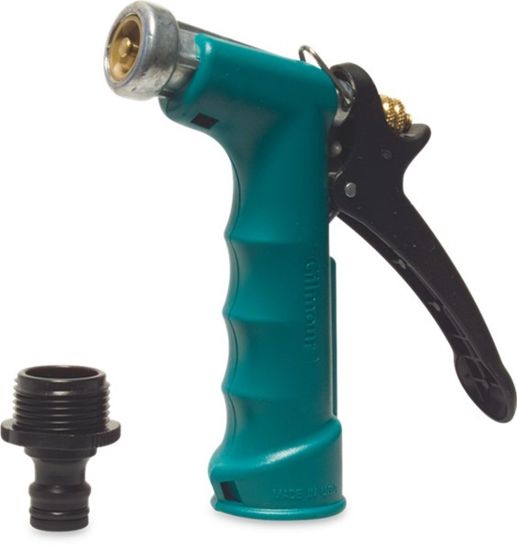 Afbeeldingen van GILMOUR Spuitpistool type Gilmour 571E kunststof groen ¾" binnendraad/klik