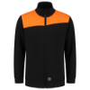 Afbeeldingen van TRICORP Sweatvest bi-colour Naden 302014 zwart/oranje M