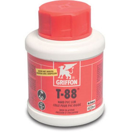 Afbeeldingen van GRIFFON PVC-lijm T-88 0,1L KIWA met kwast