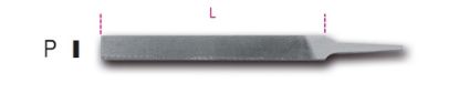 Afbeeldingen van BETA Halfzoete vijl plat 150MM 1718A6/P
