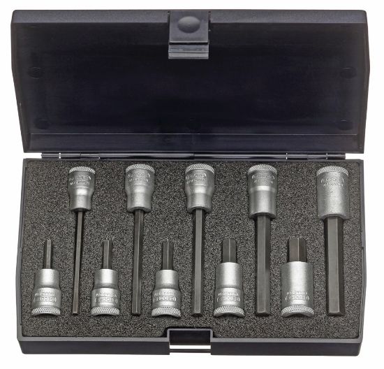 Afbeeldingen van GEDORE Schroevendraaierdopsleutelset ⅜" 4-10MM 10x