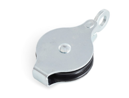 Afbeeldingen van Katrol met vast oog VZ PA wiel 50MM