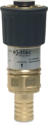 Afbeeldingen van NEDLAC Spuitmondstuk type High Flow messing 1" slangtule 8,5bar