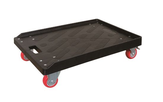 Afbeeldingen van MATADOR Dolly MD-670L zwart met opstaande rand 670X460X145MM