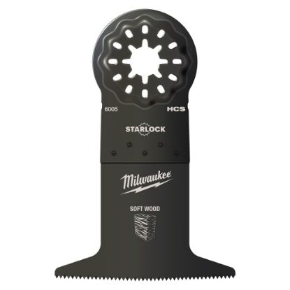 Afbeeldingen van MILWAUKEE Invalzaagblad multitool Starlock hout 65X42MM