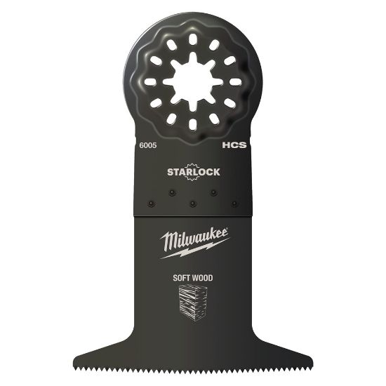 Afbeeldingen van MILWAUKEE Invalzaagblad multitool Starlock hout 65X42MM