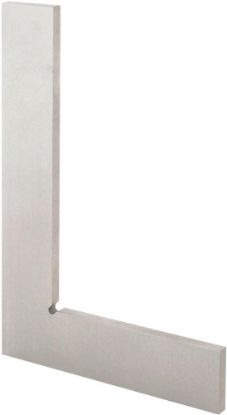 Afbeeldingen van FORUM Werkplaatswinkelhaak zonder aanslag DIN875/I RVS 100X70MM