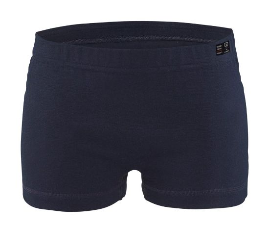Afbeeldingen van BLÅKLÄDER Boxershort vlamvertragend dames 1826 marineblauw XL