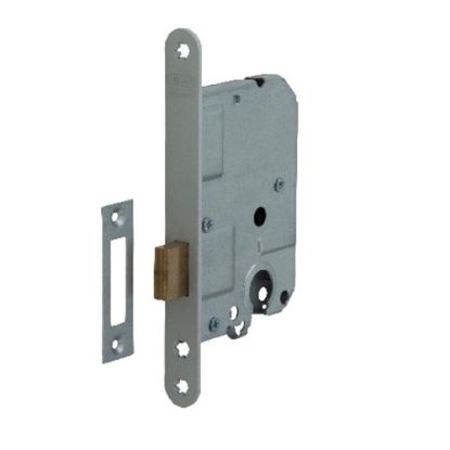 Afbeeldingen van Kastslot 50MM PC voorplaat gelakt 20X174MM