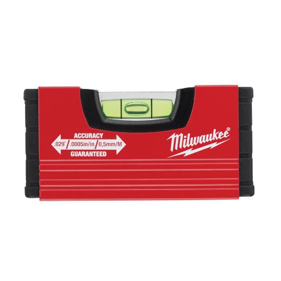 Afbeeldingen van MILWAUKEE Waterpas MINIBOX 10CM