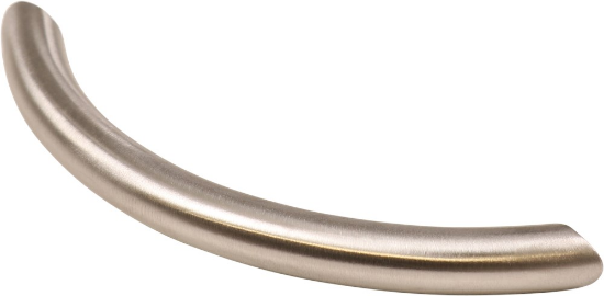 Afbeeldingen van OXLOC Lade-/kastgreep gebogen RVS 96X10MM