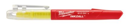 Afbeeldingen van MILWAUKEE Marker INKZALL beitel punt fluor geel 5x