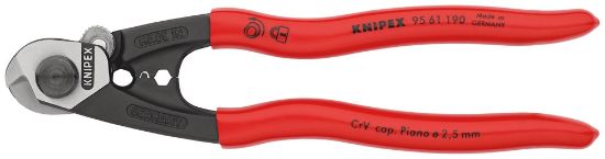 Afbeeldingen van KNIPEX Staaldraadschaar 9561190 AWG8