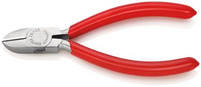 Afbeeldingen van KNIPEX Zijsnijtang elektro 7603125 DIN9654