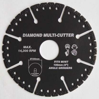 Afbeeldingen van STEHLE Diamantzaagblad universeel 105X2,3X22,2MM Multi-cutter DP