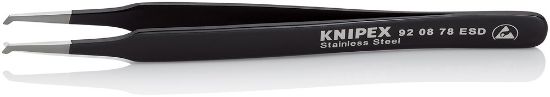 Afbeeldingen van KNIPEX Precisie pincet SMD 920878ESD 118MM RVS