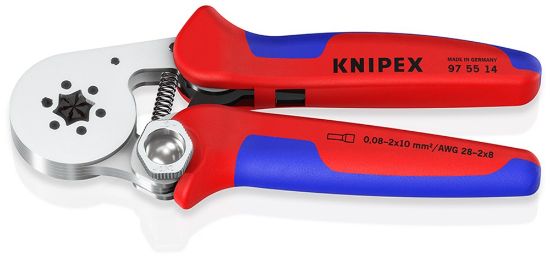 Afbeeldingen van KNIPEX Aderhulstang zelfinstellend 975514SB