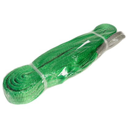 Afbeeldingen van KONVOX Hijsband met lussen groen 2ton 6,0M