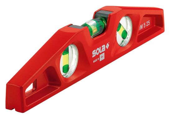 Afbeeldingen van Waterpas torpedo MM525 gegoten aluminium 250M